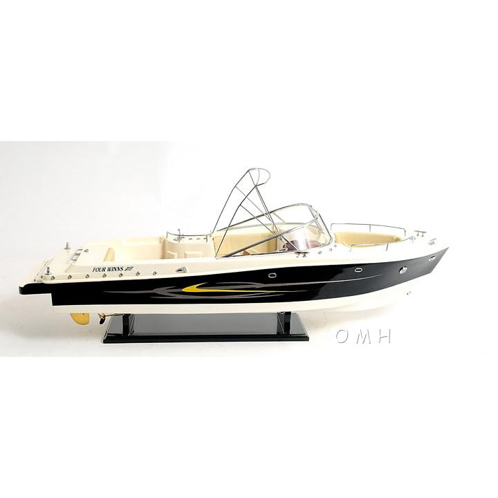 Four Winns Speedboat Model - B081 - Old Modern