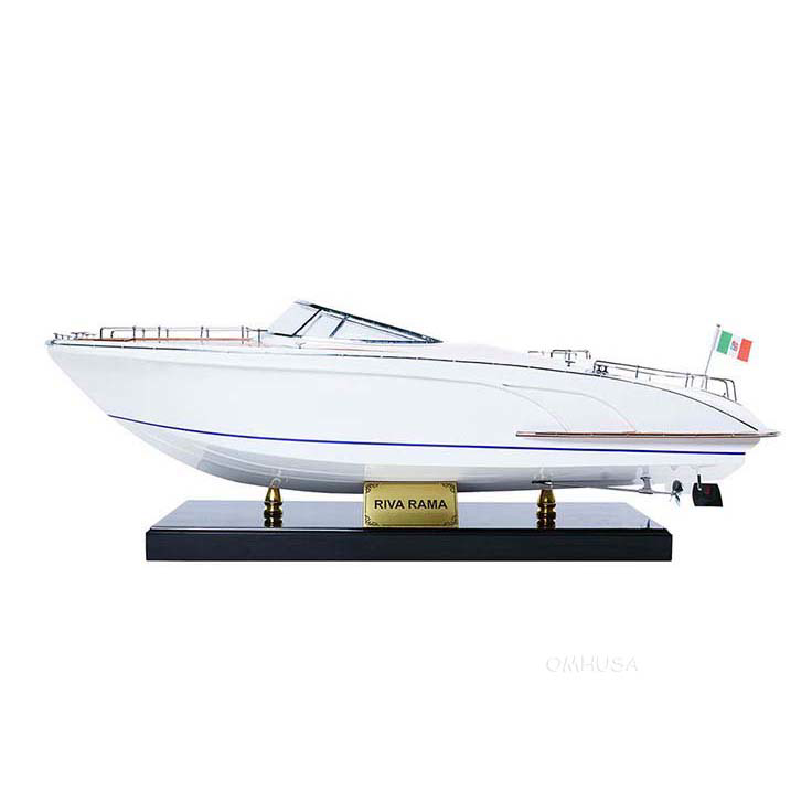 Italy Speedboat Rivarama Model - B094 - Old Modern