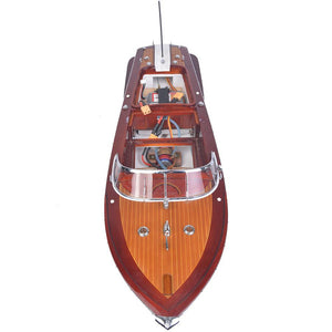 Riva Aquarama With RC Brushless Remote Control Motor Medium - B409 - Old Modern