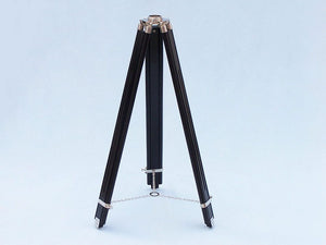 Handcrafted Model Ships Floor Standing Chrome Theodolite 62" LI-1513-CH-STAND