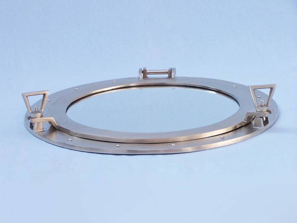 Buy Handcrafted Model Ships Brushed Nickel Deluxe Class Decorative Ship ...