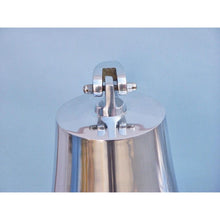 Handcrafted Model Ships - Chrome Hanging Ship's Bell 18"" - BL2019-13C