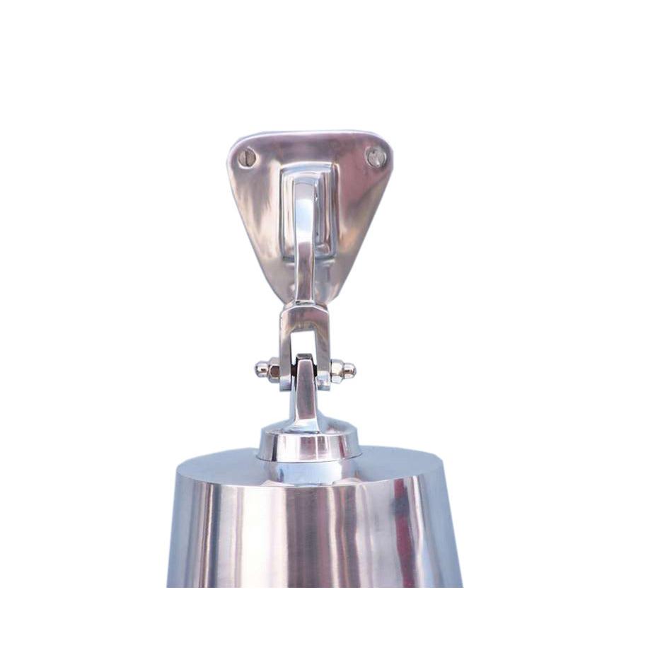 Handcrafted Model Ships - Chrome Hanging Ship's Bell 18