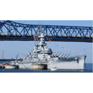 USS Massachusetts (BB-59) Large - CM095 - Old Modern