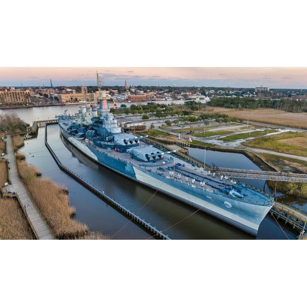 USS North Carolina (BB-55) Large - CM096 - Old Modern