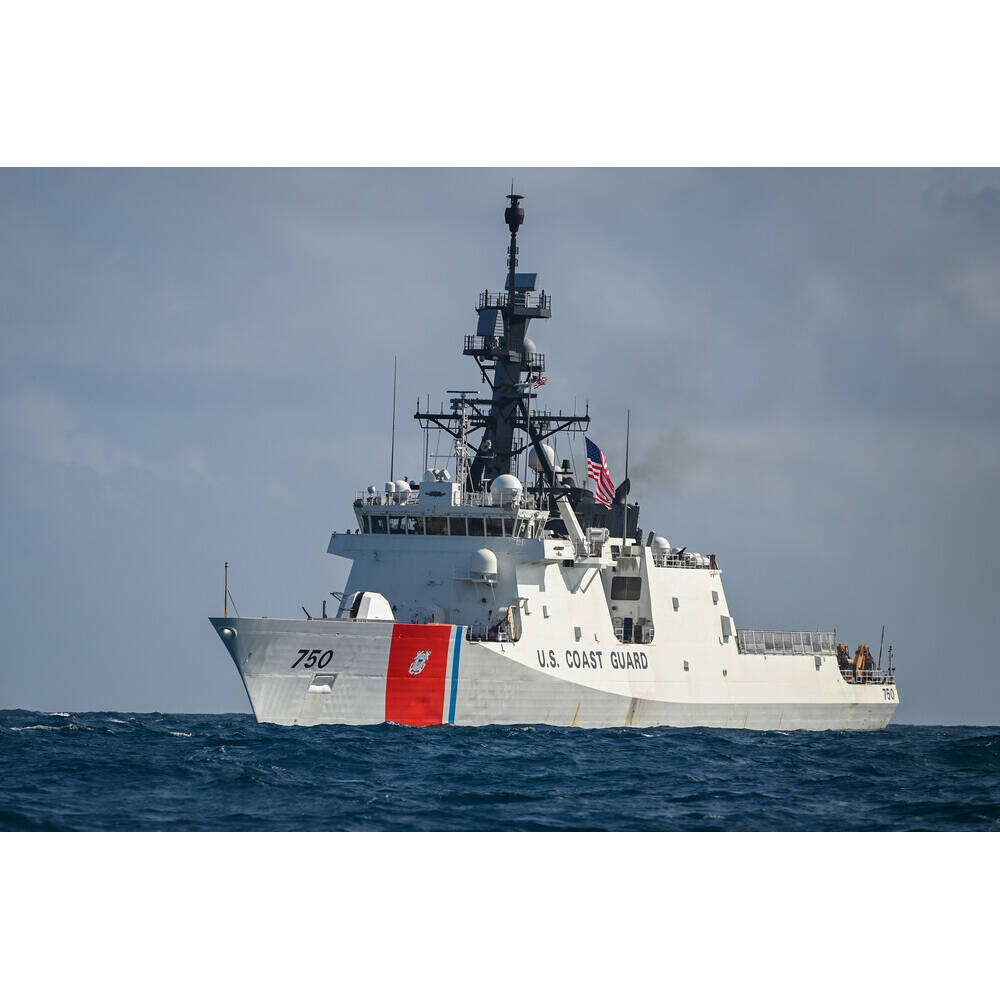 USCGC Bertholf WMSL-750 36 Inches L Ship Model - CM232 - Old Modern
