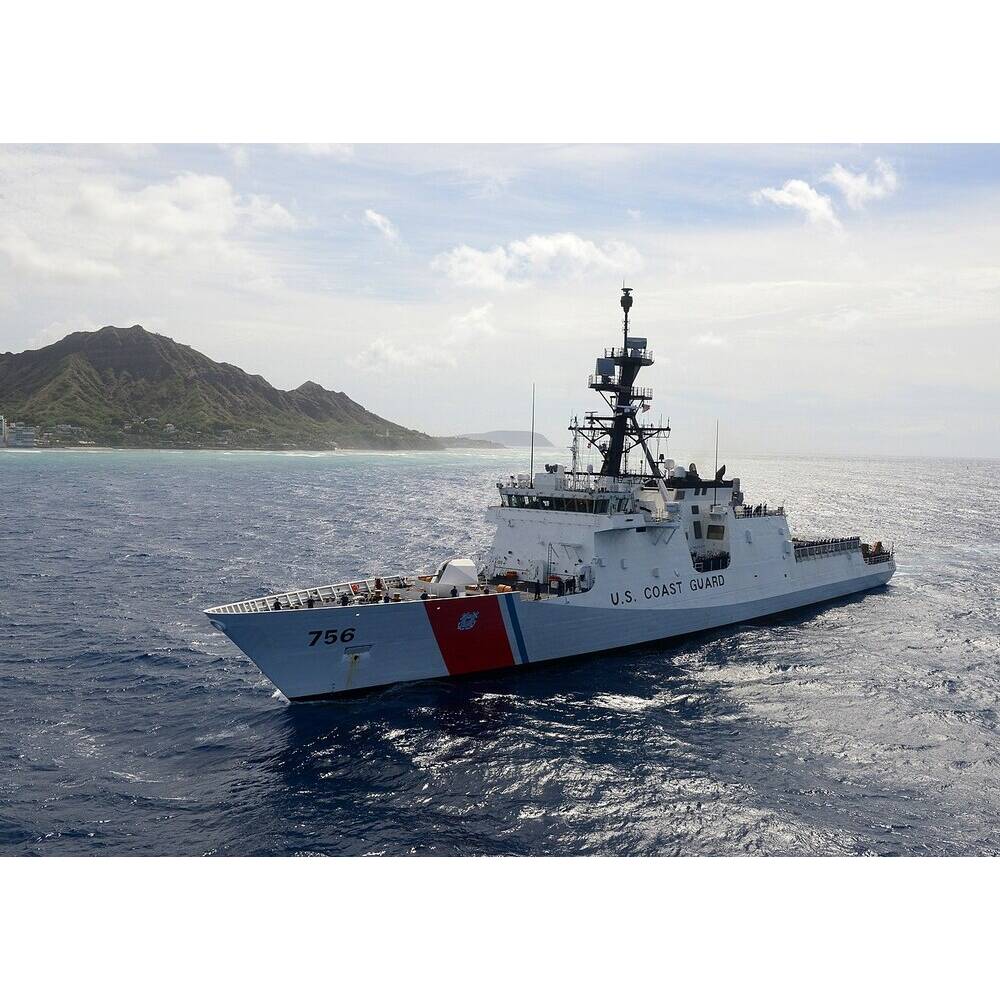 USCGC Kimball WMSL-756 36 Inches L Ship Model - CM238 - Old Modern
