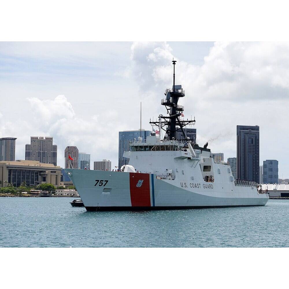 USCGC Midgett WMSL-757 36 Inches L Ship Model - CM239 - Old Modern