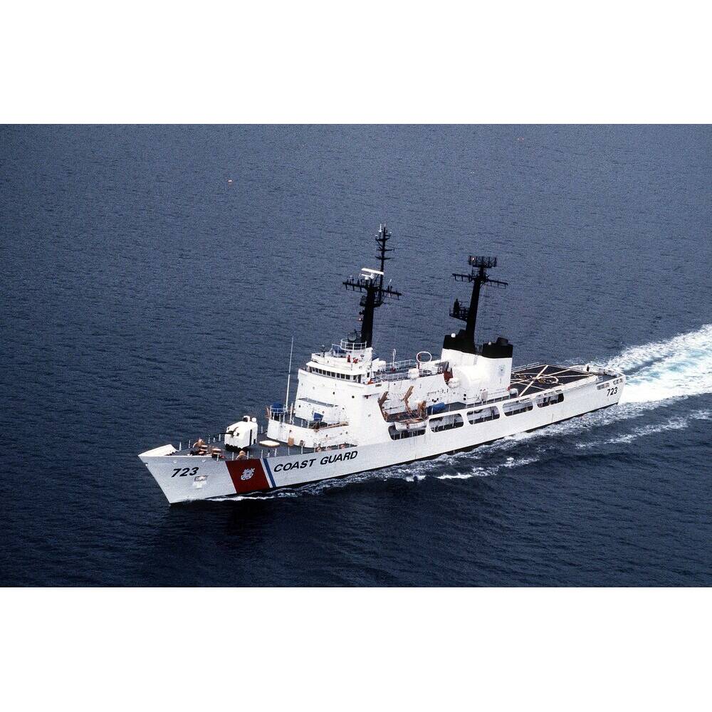 USCGC Rush WHEC-723 36 Inches L Ship Model - CM252 - Old Modern