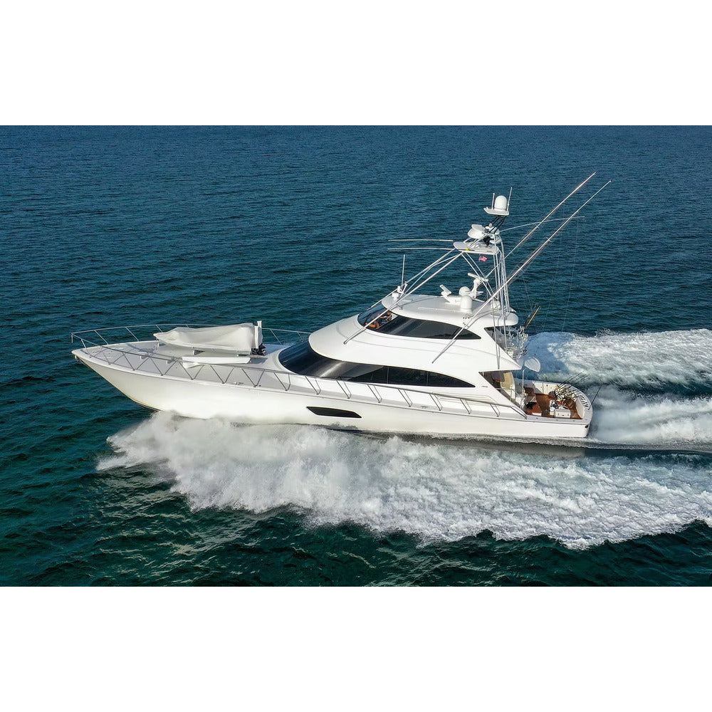 American Viking 92 Convertible Yacht 30 Inches Model Boat - CM354 - Old Modern