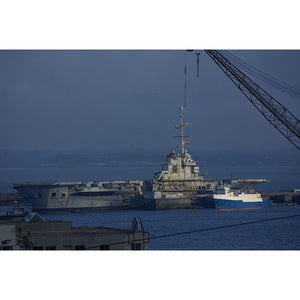 French Clemenceau (R98) 30 Inches Aircraft Carrier Model - CM474 - Old Modern