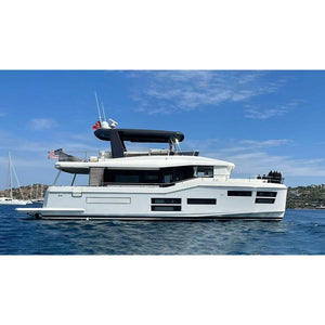 French Beneteau Grand Trawler 62 (Trawler Series) 36 Inches Ship Model - CM498 - Old Modern