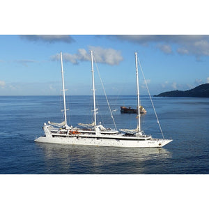 French Le Ponant (Ponant Fleet) 36 Inches Ship Model - CM507 - Old Modern