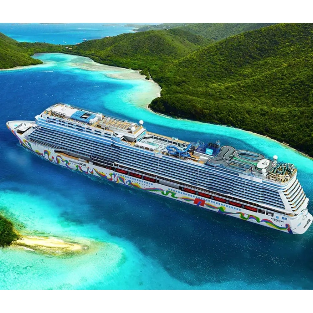 American Norwegian Encore (Breakaway Plus Class) – Norwegian Cruise Line 36 Inches Ship Model - CM523 - Old Modern