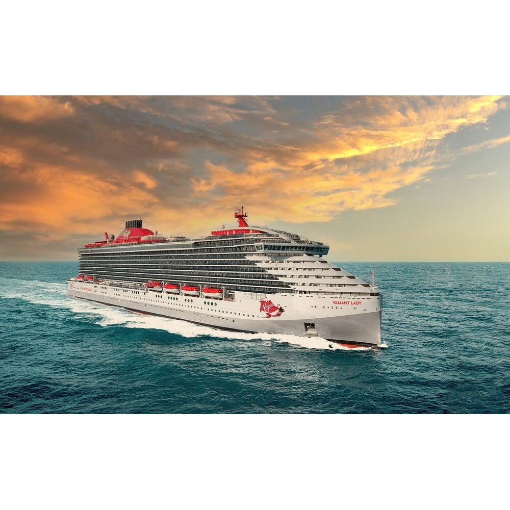 British Valiant Lady (Scarlet-Class) Cruise Ship 36 Inches Model - CM538 - Old Modern