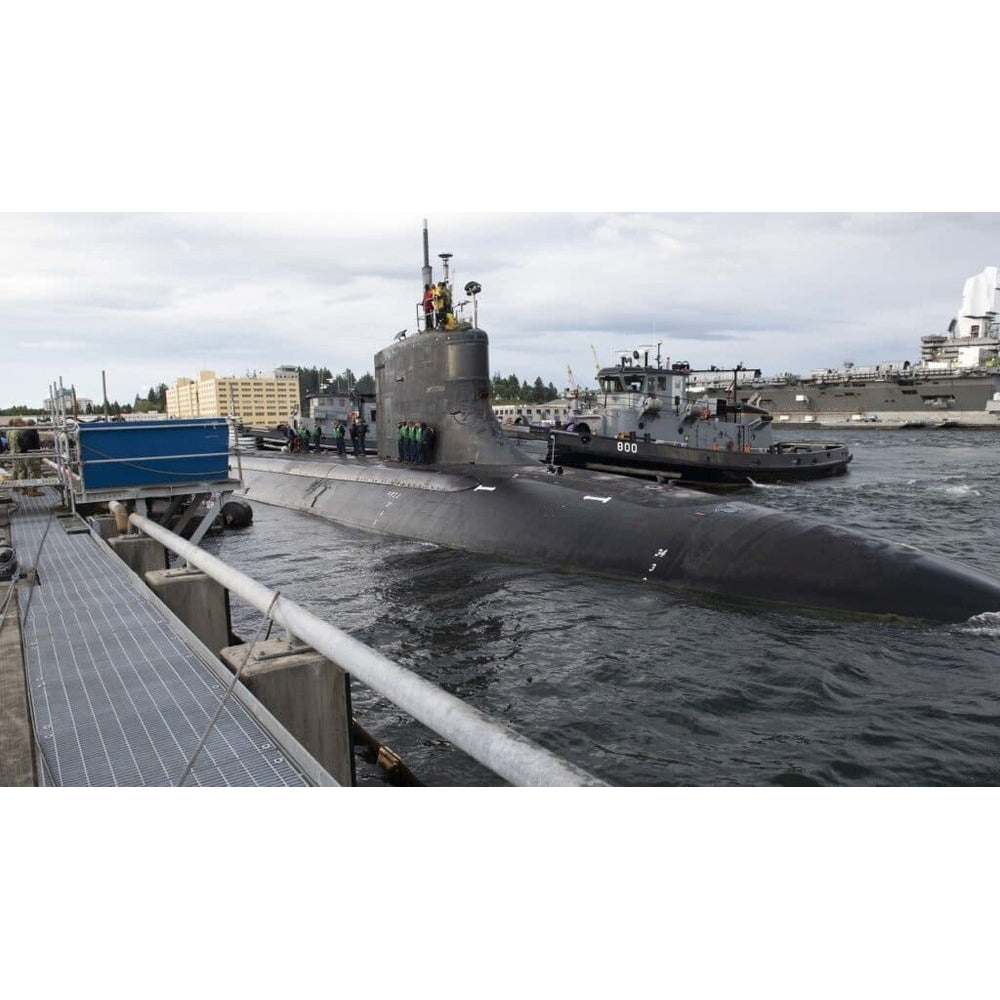 USS Connecticut Seawolf-Class Submarine (SSN-22) 36 Inches Model - CM547 - Old Modern