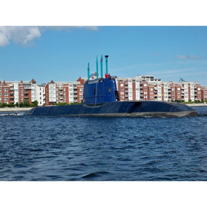 Israeli Dolphin Submarine (Type 800) 36 Inches Model - CM572 - Old Modern