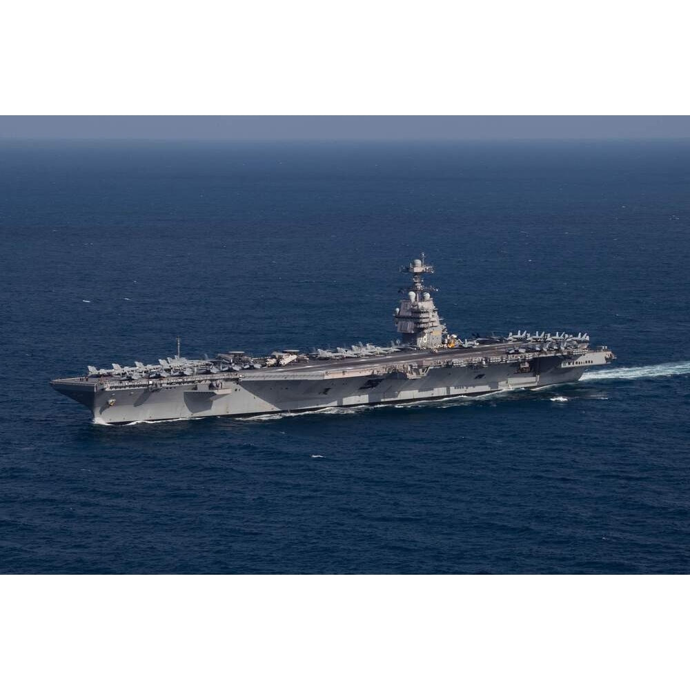 USS Gerald R. Ford Aircraft Carrier (CVN-78) 36 Inches Model - CM578 - Old Modern