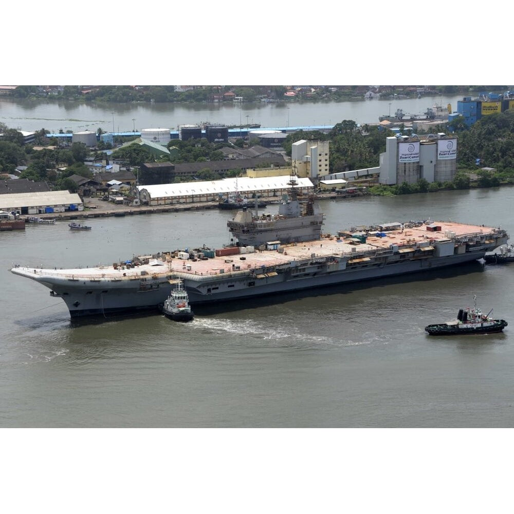 Indian INS Vikrant (IAC-1) 36 Inches Aircraft Carrier Model - CM594 - Old Modern