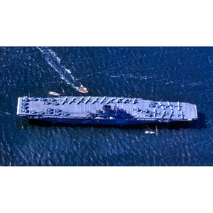 USS Wasp (CV-7) 36 Inches Aircraft Carrier Model - CM597 - Old Modern