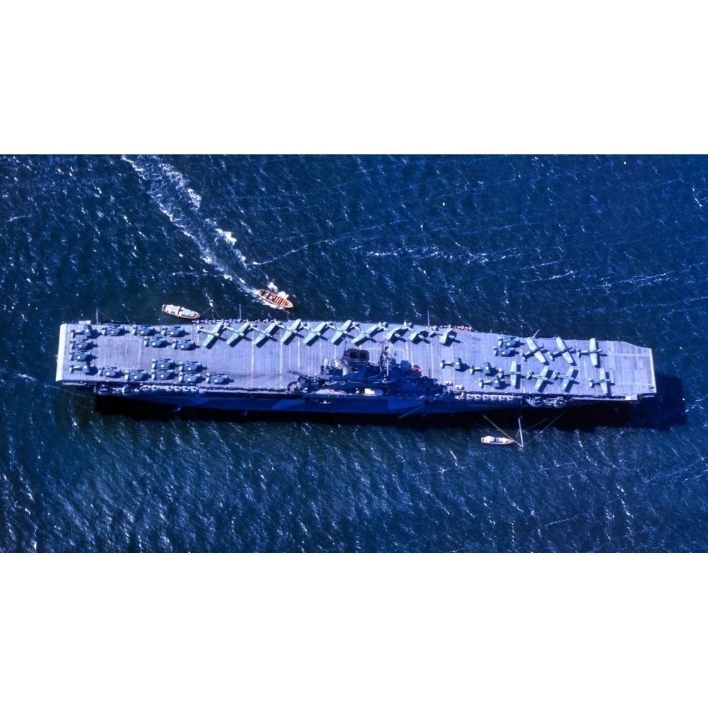 USS Wasp (CV-7) 36 Inches Aircraft Carrier Model - CM597 - Old Modern