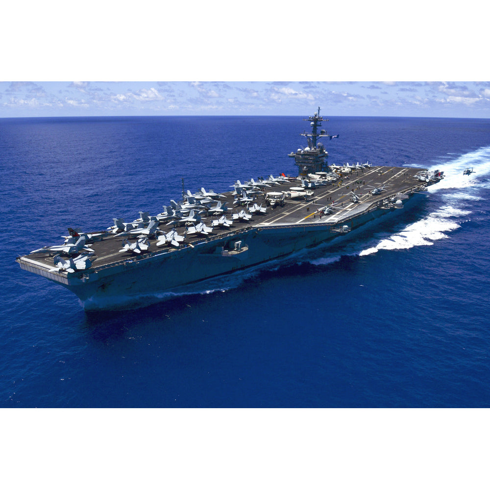 USS Carl Vinson (CVN-70) Nimitz-Class 36 Inches Aircraft Carrier Model - CM598 - Old Modern