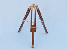 Handcrafted Model Ships Decorative Wooden Brass Compass Table 23" CO-0668