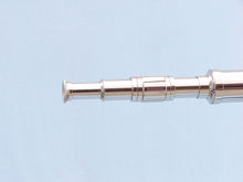 Handcrafted Model Ships Floor Standing Chrome Galileo Telescope 65" ST-0117CH