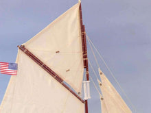 Wooden Defender Limited Model Sailboat 25" Fully Assembled Model Ship D0504