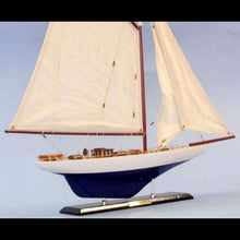 Wooden Defender Limited Model Sailboat 25" Fully Assembled Model Ship D0504