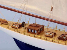 Wooden Defender Limited Model Sailboat 25" Fully Assembled Model Ship D0504
