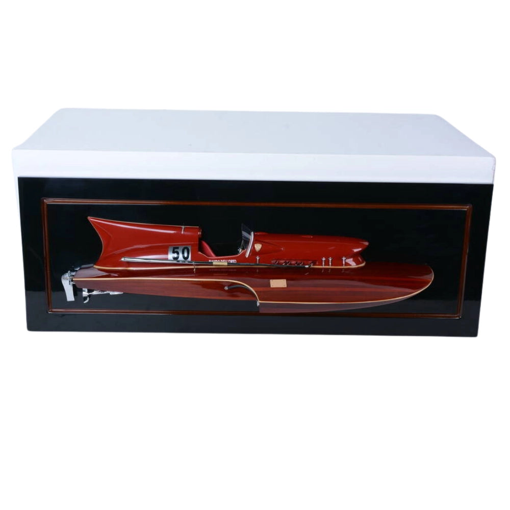 Ferrari Hydroplane Half-Hull 39 Inches L - H066 - Old Modern