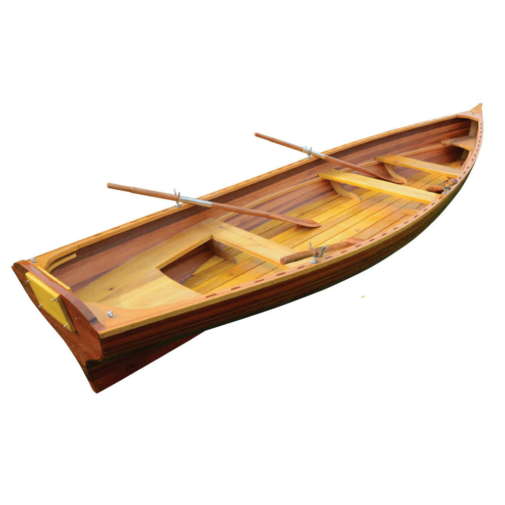 Real Whitehall Dinghy Transom Cut Out 17 - K012U - Old Modern