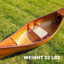 6 ft Decorative Wooden Canoe with ribs Fully Assembled Model for Display