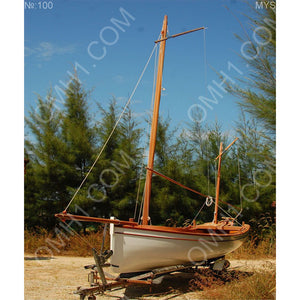 Sailing Boat Myst 18ft - K153 - Old Modern