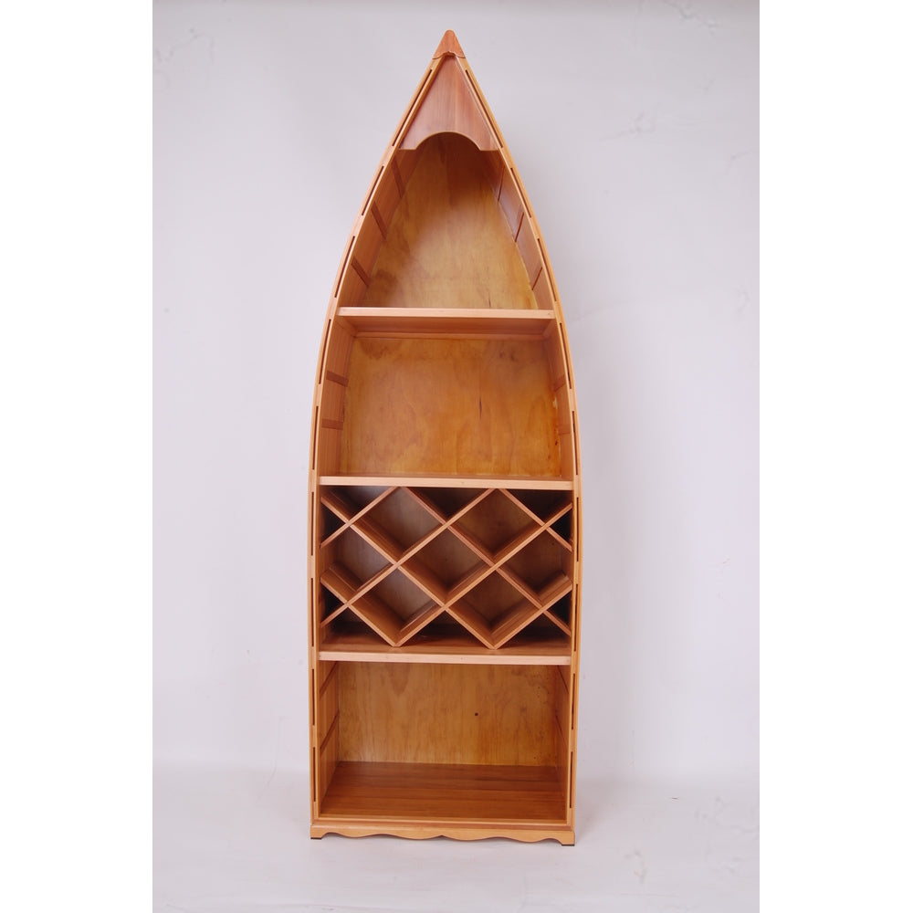 Canoe wine shelf New 5ft Tall - K181 - Old Modern