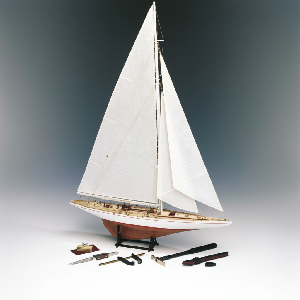 Rainbow with Tools Amati Model Ship Kit 1700/11