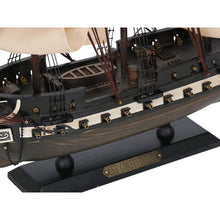 Handcrafted Model Ships - Wooden Rustic USS Constitution Tall Model Ship 24"" - R-Constitution 20 - Rico