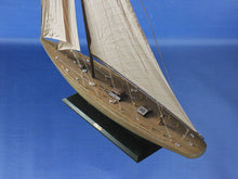 Handcrafted Model Ships Wooden Rustic Enterprise Model Sailboat Decoration 60" R -ENTERPRISE64