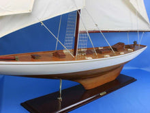 Handcrafted Model Ships Wooden Columbia Model Sailboat Decoration 80" Columbia 86