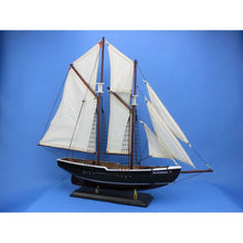Handcrafted Model Ships Wooden Bluenose Model Sailboat Decoration 24" Bluenose 24