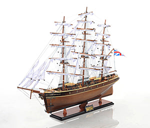 Old Modern Cutty Sark Clipper Ship Model T016