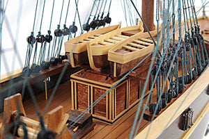 Old Modern Cutty Sark Clipper Ship Model T016