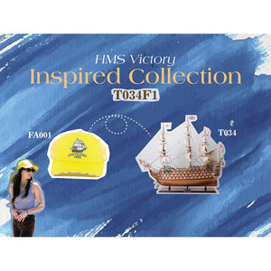 Ultimate HMS Victory Combo: A Model Ship and Classic Hat - T034F1 - Old Modern