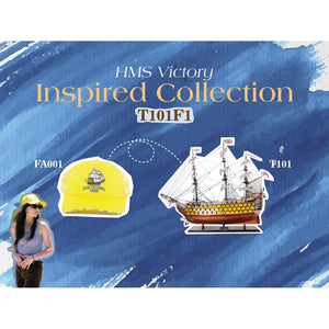 Ultimate HMS Victory Combo: A Model Ship and Classic Hat - T101F1 - Old Modern