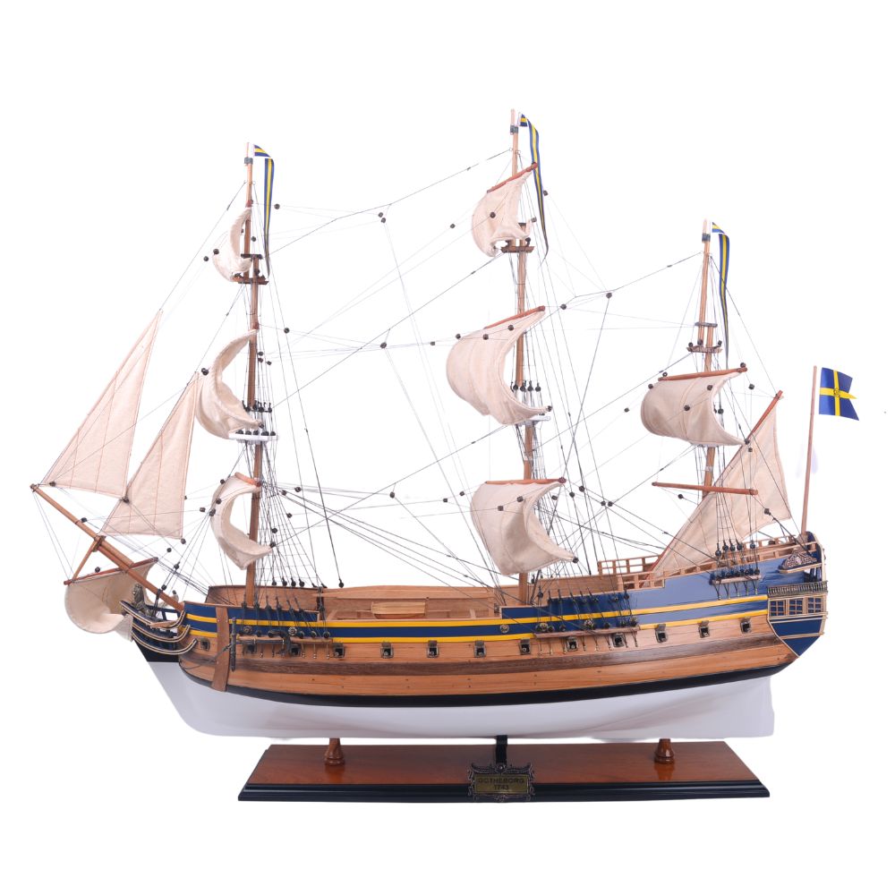 Gotheborg Painted Large Admiral Line | Fully Assembled - T119 - Old Modern