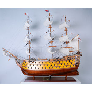 HMS Victory Painted XLarge Fleet Admiral Line | Fully Assembled - T186 - Old Modern