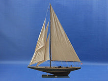 Handcrafted Model Ships Wooden Rustic Endeavour Model Sailboat Decoration 60" R -ENDEAVOUR68