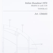 Italian Aquarama Runabout 1:10 Amati Model Ship Kit 1608