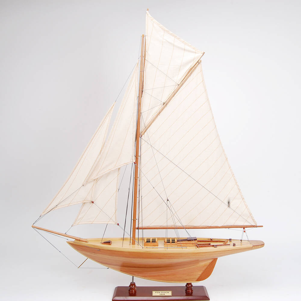 Pen Duick Large Sailboat Schooner Yacht Model - Y036 - Old Modern